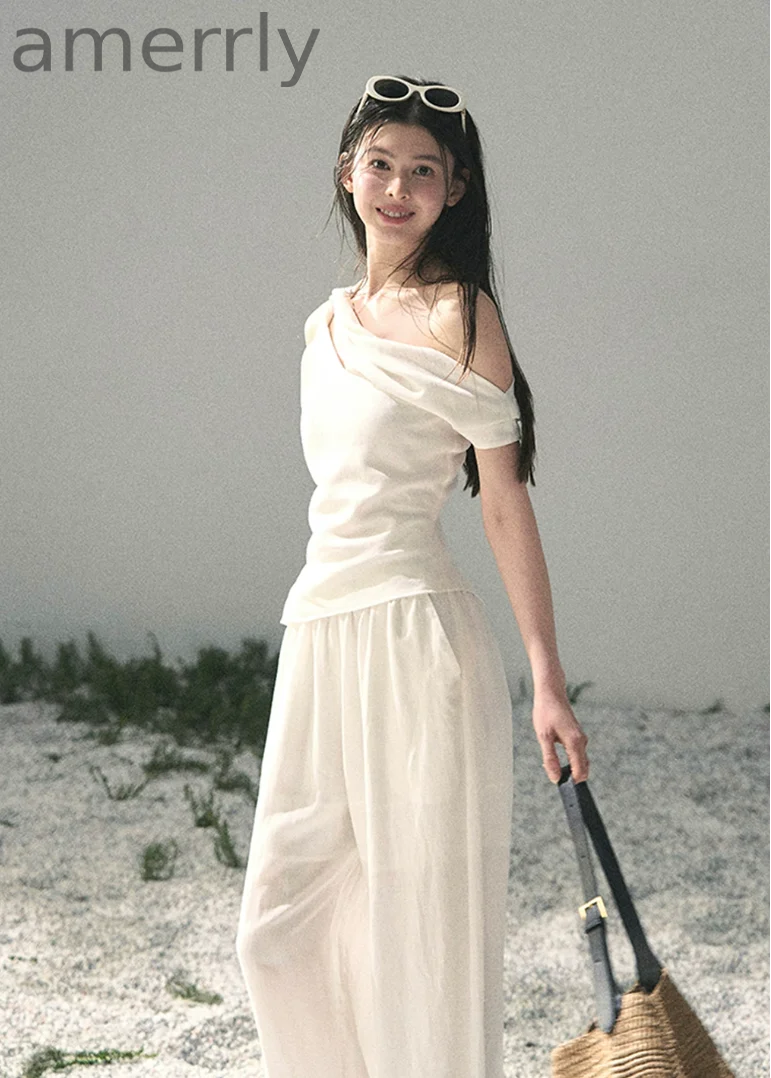 Cloud Drape Minimalist Two-Piece Set