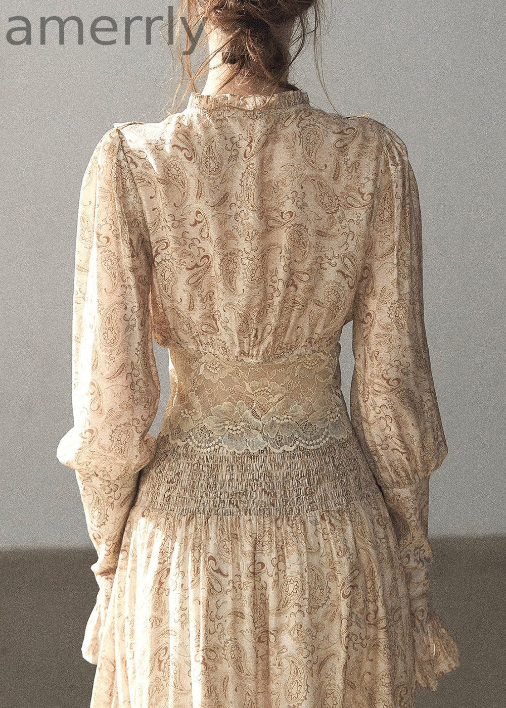 Autumn Grove Lace Top & Skirt Set