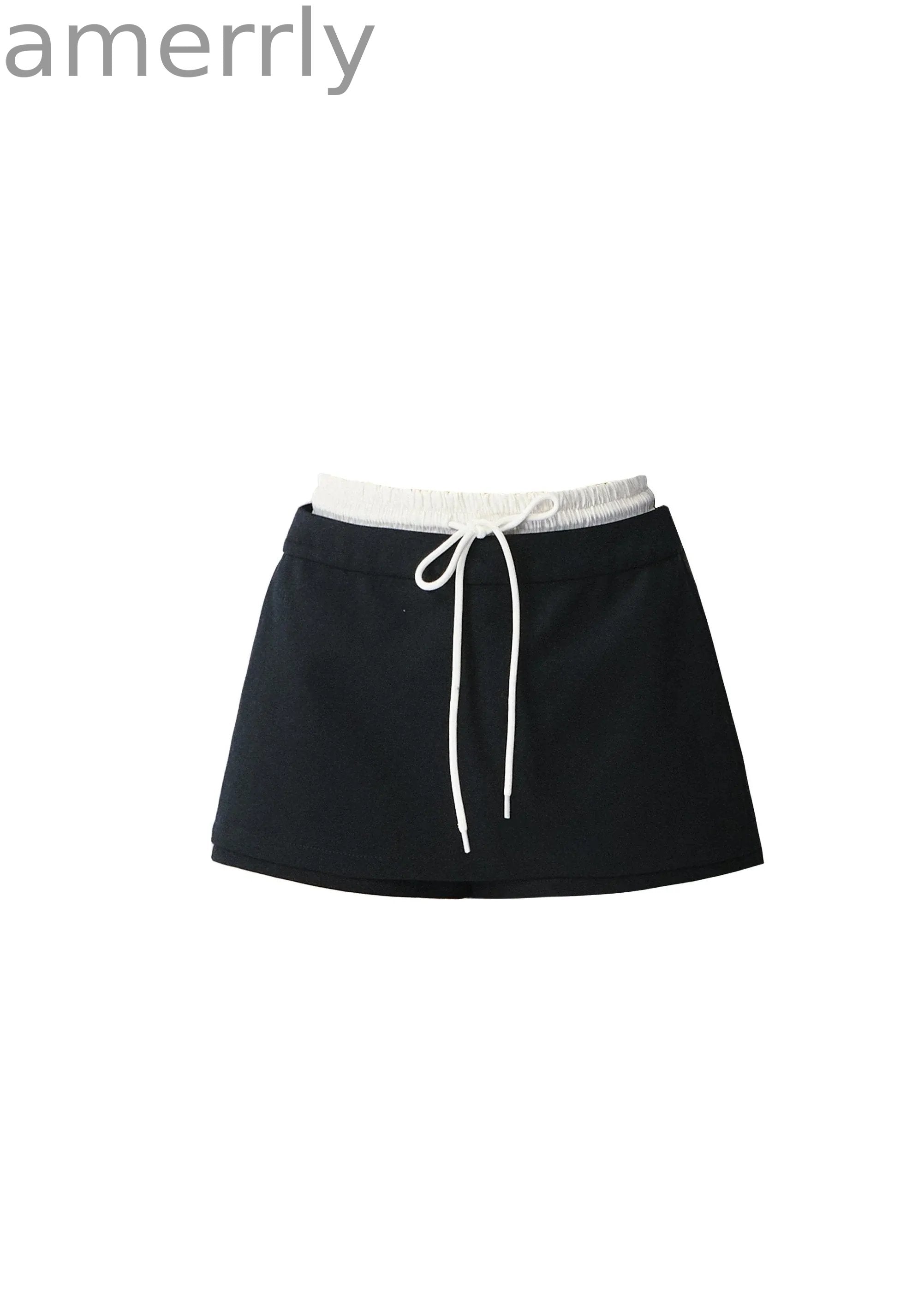 Bailan Manor Layered Waist-Tie Shirt