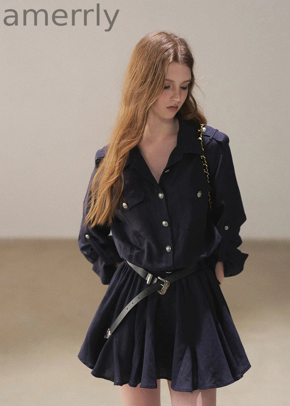 Moonlit Sea Shirt Dress & Shawl Set