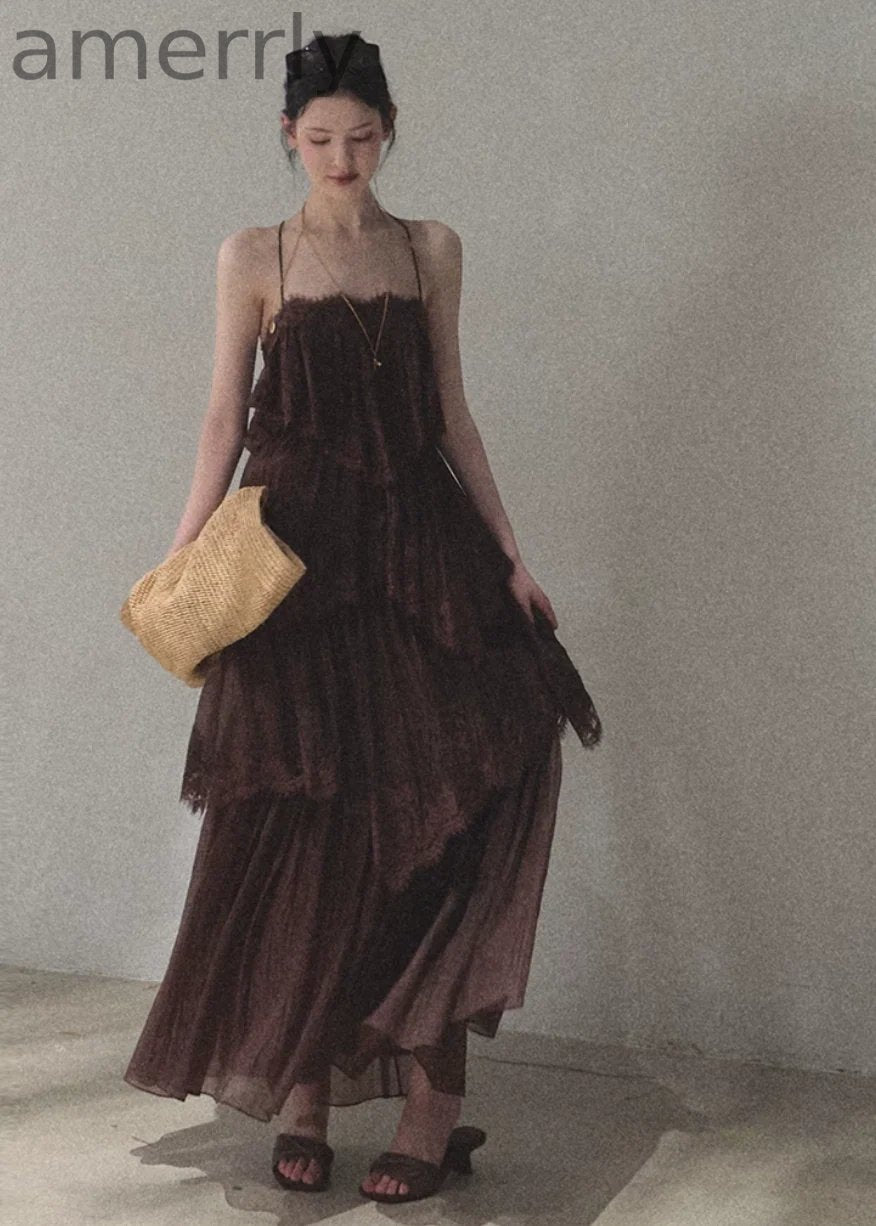 Heartbeat of the Tree Lace Tiered Dress
