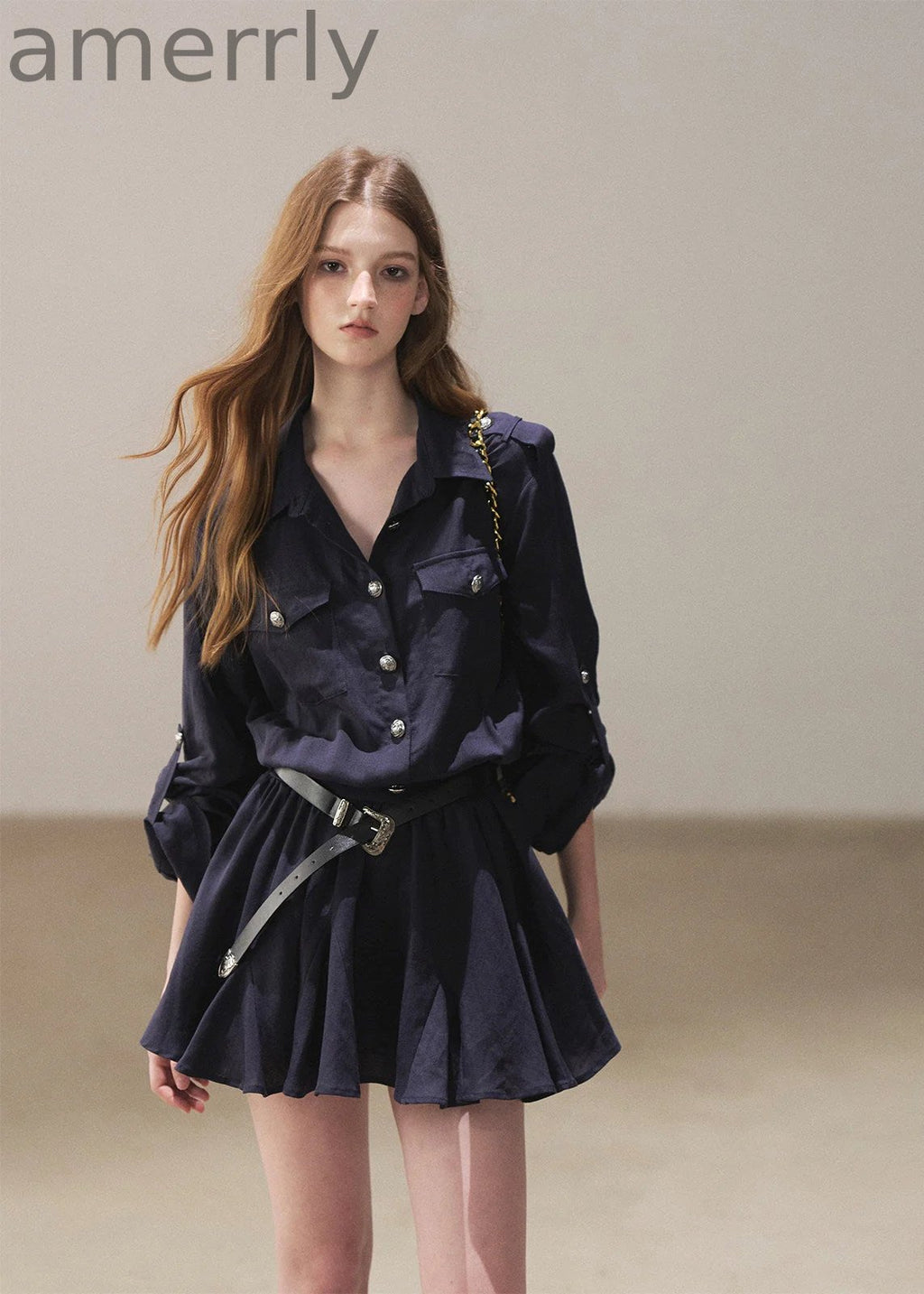 Moonlit Sea Shirt Dress & Shawl Set