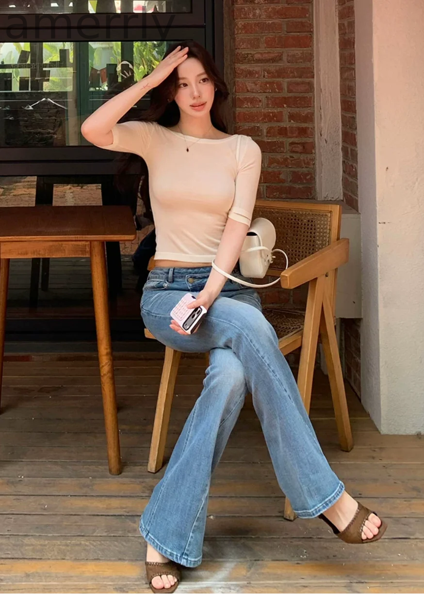 Minimal Off-Shoulder Knit Top
