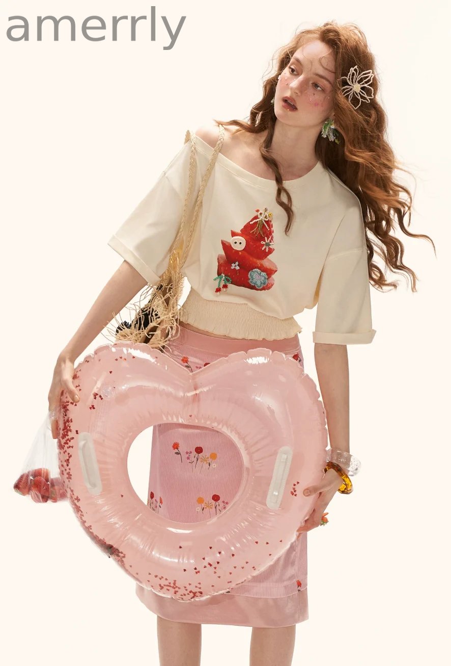 Strawberry Tart Graphic T-Shirt