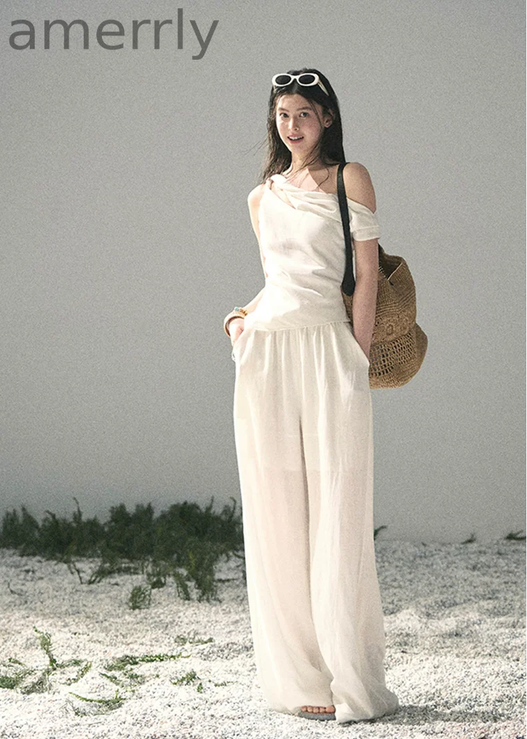 Cloud Drape Minimalist Two-Piece Set