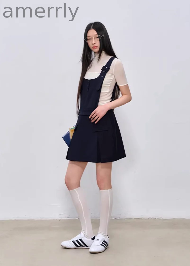 Soft Veil High-Neck Tee