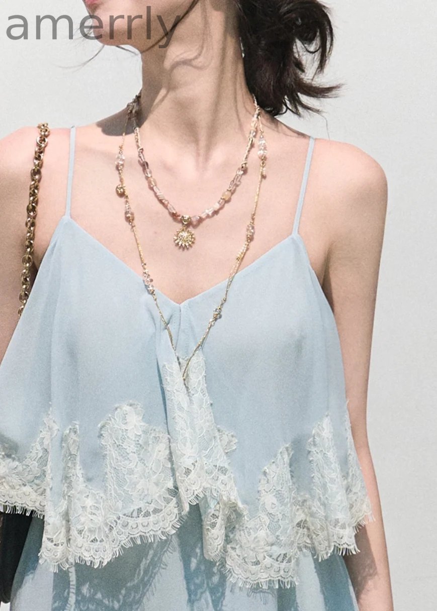 Always Collecting the World Lace Maxi Dress