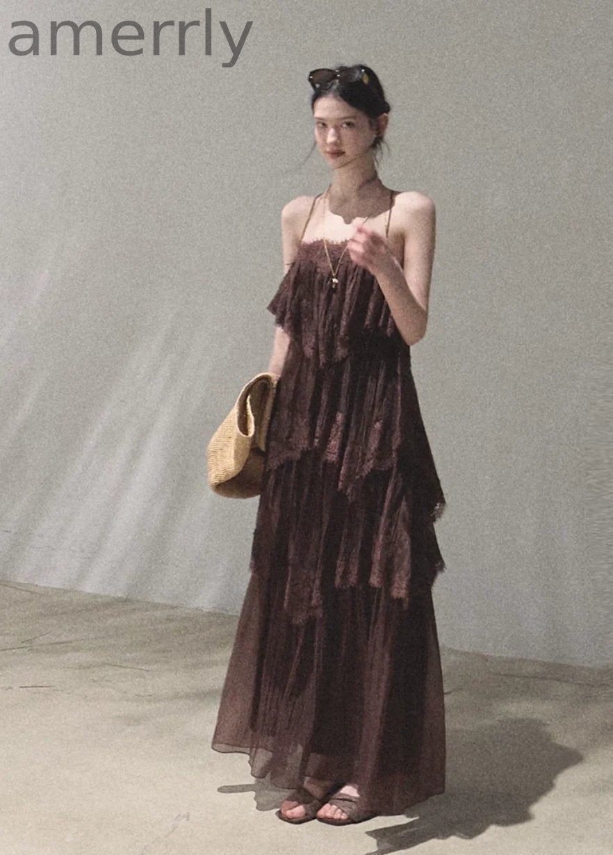 Heartbeat of the Tree Lace Tiered Dress