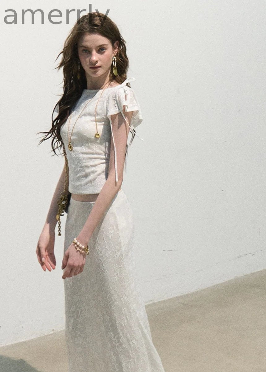 Breath of Spring Jacquard Slim Top