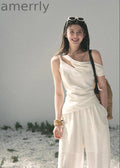 Cloud Drape Minimalist Two-Piece Set
