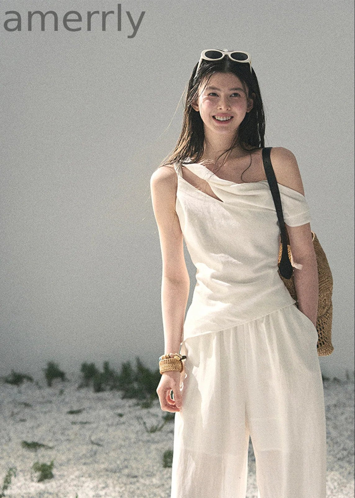Cloud Drape Minimalist Two-Piece Set