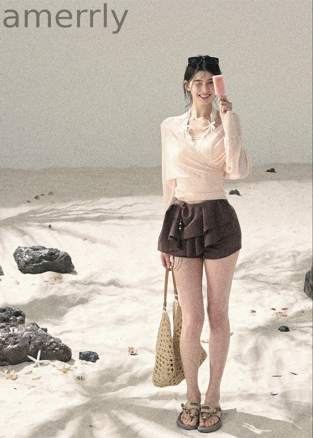 Cool Touch V-Neck Cover-Up Top Set