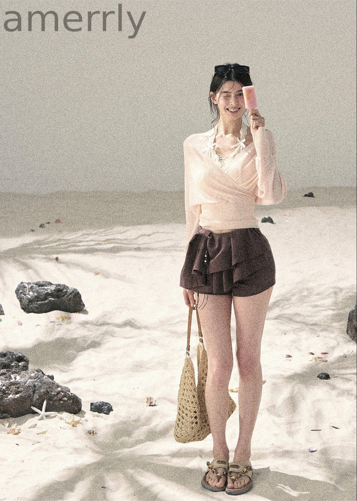 Cool Touch V-Neck Cover-Up Top Set