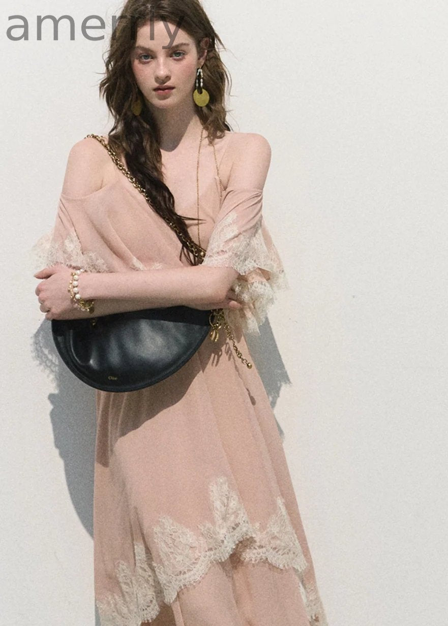 Always Collecting the World Lace Maxi Dress