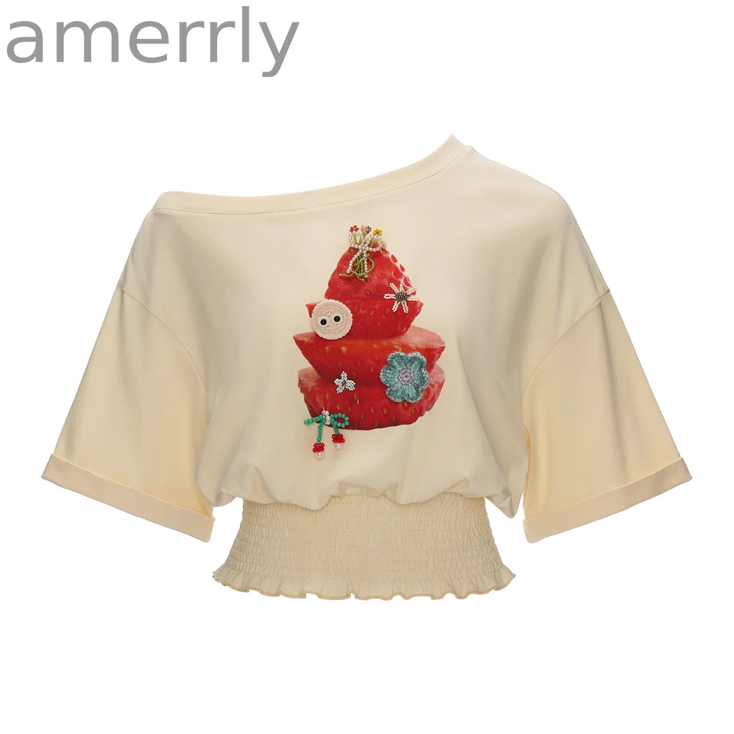 Strawberry Tart Graphic T-Shirt