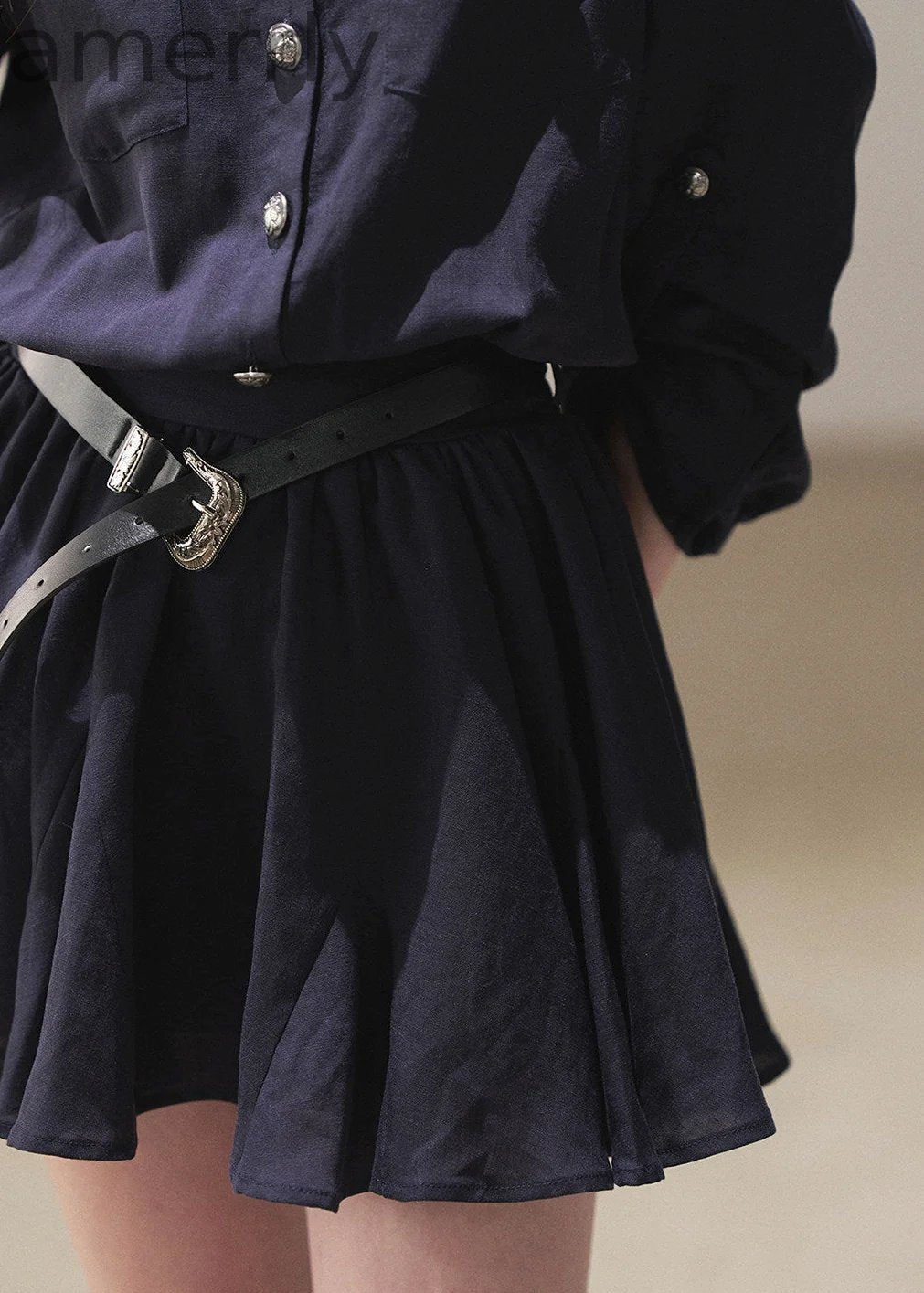 Moonlit Sea Shirt Dress & Shawl Set
