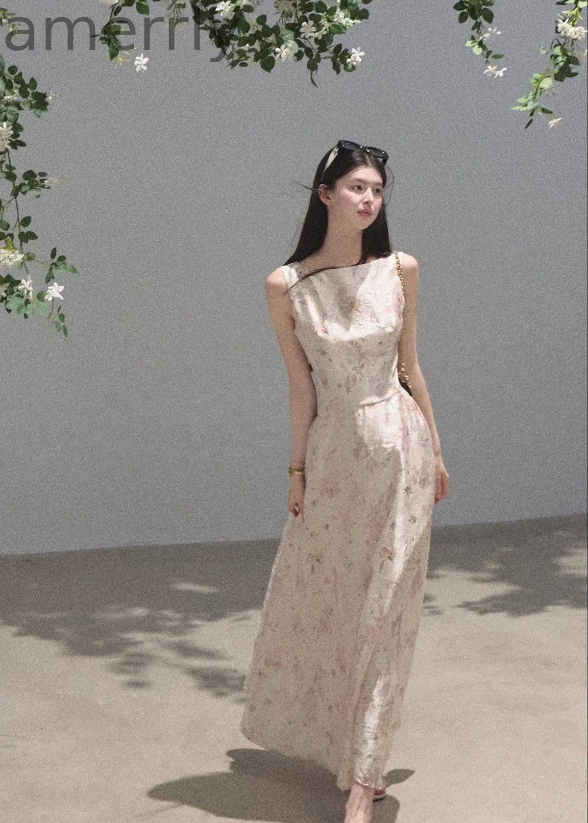 Pink Mist Floral Lace Mini Dress
