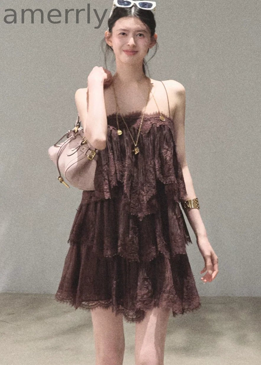 Heartbeat of the Tree Lace Tiered Dress