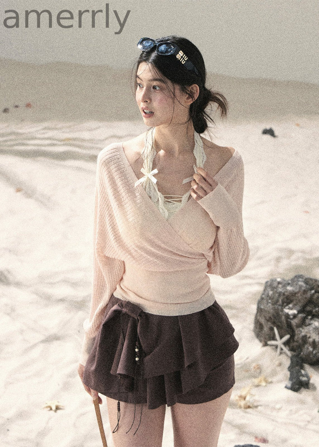 Cool Touch V-Neck Cover-Up Top Set