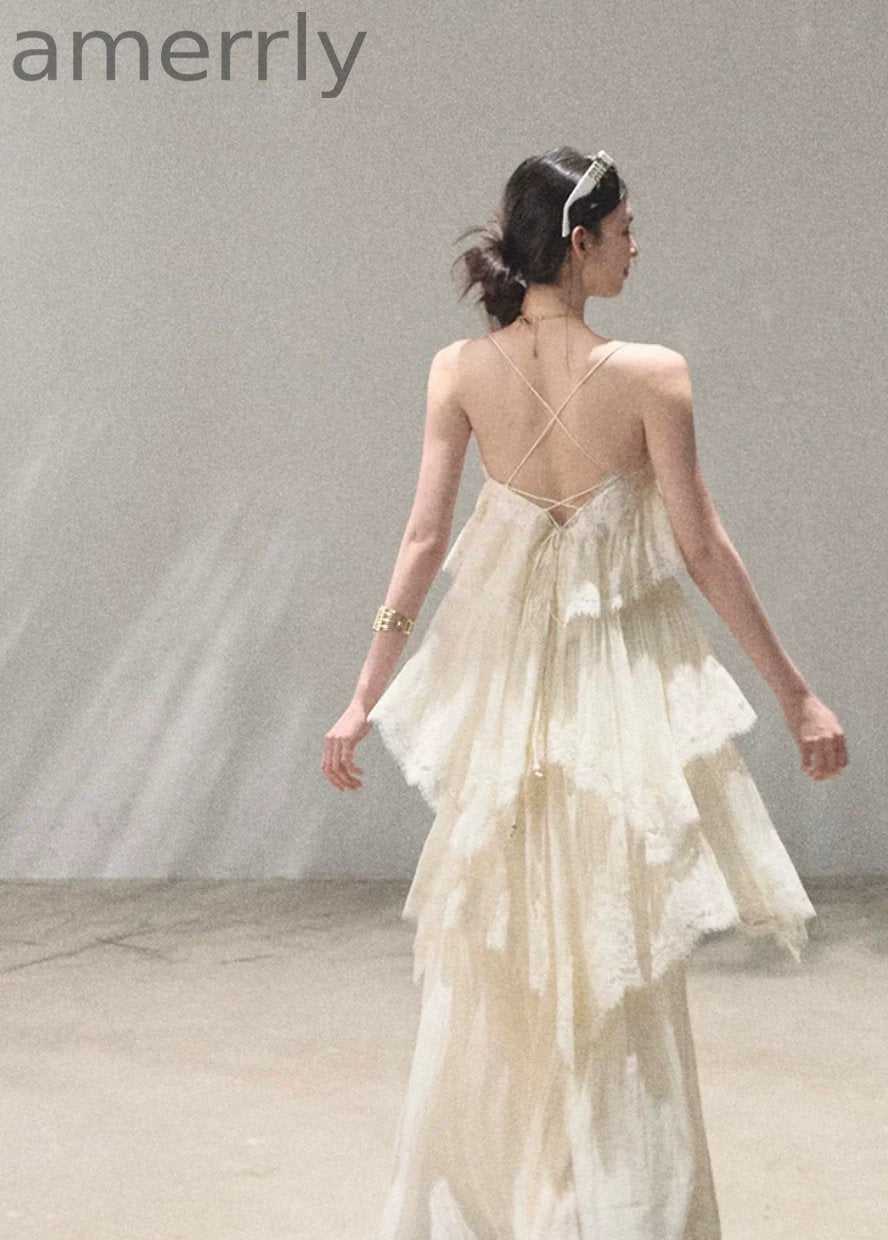 Heartbeat of the Tree Lace Tiered Dress
