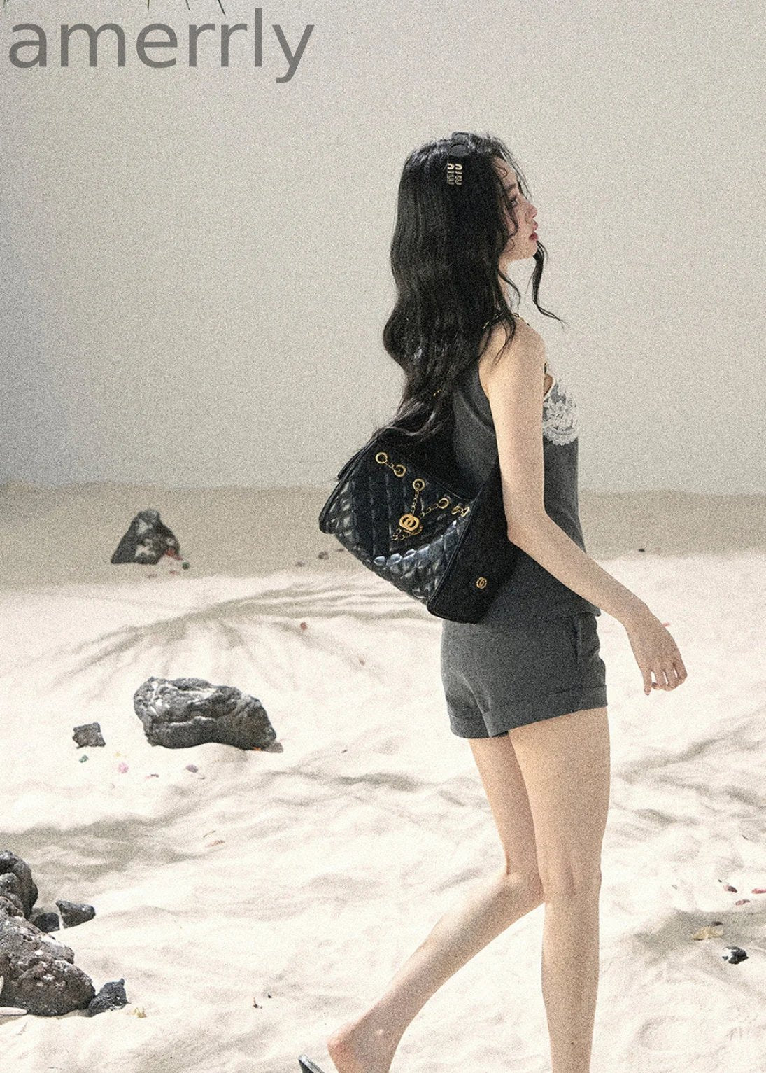 Fog Bloom Lace Top & Shorts Set