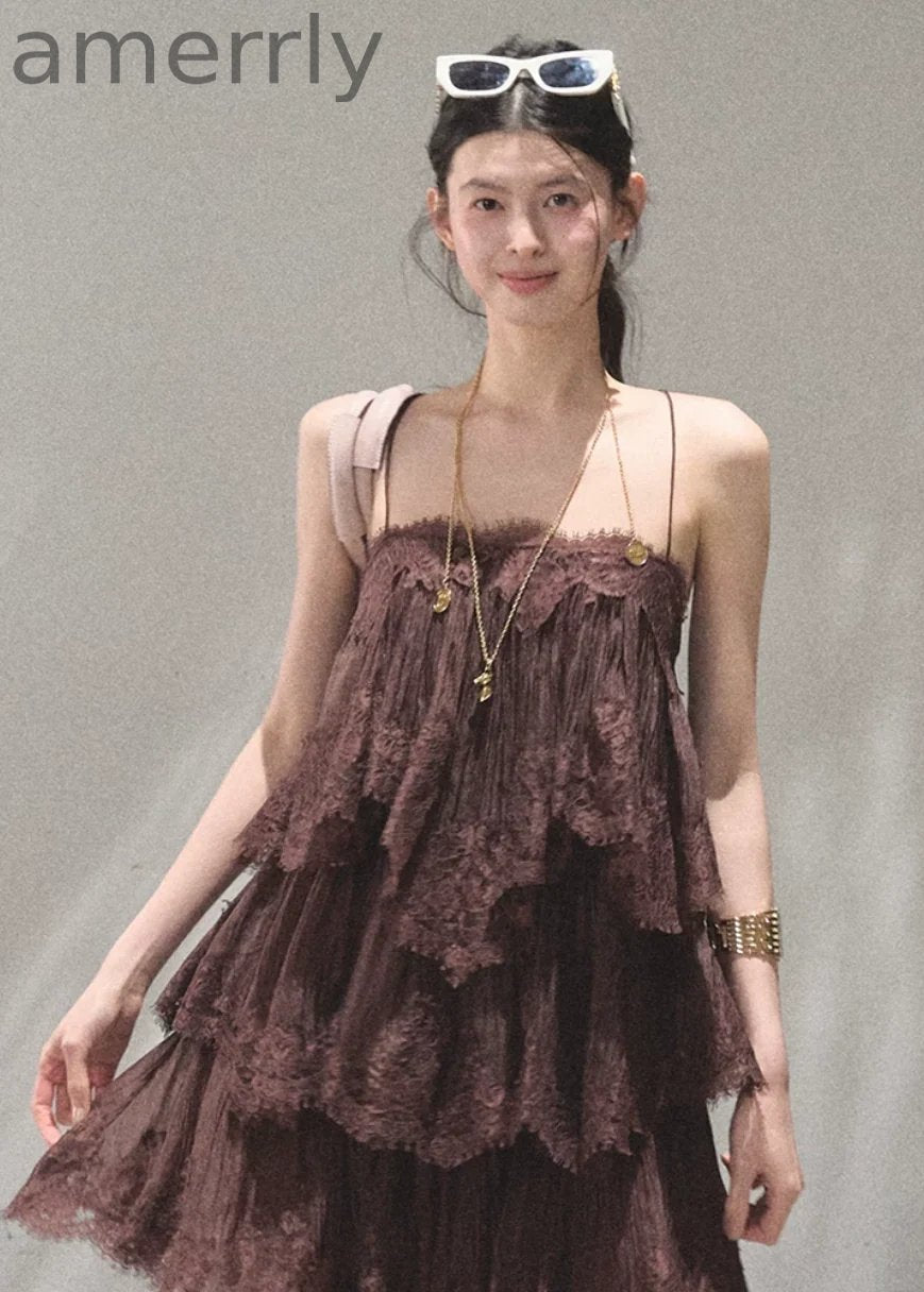 Heartbeat of the Tree Lace Tiered Dress