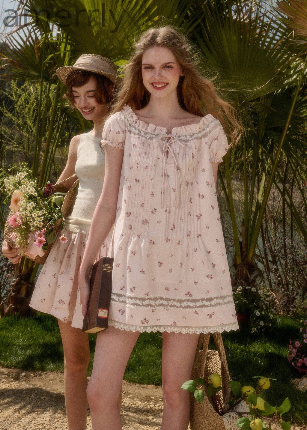 Baby Pink Babydoll Mini Dress