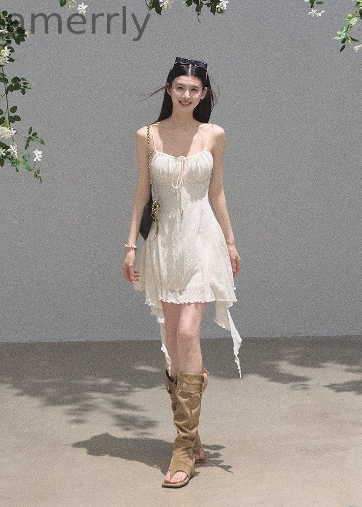 Garden Path Jacquard Fairy Mini Dress