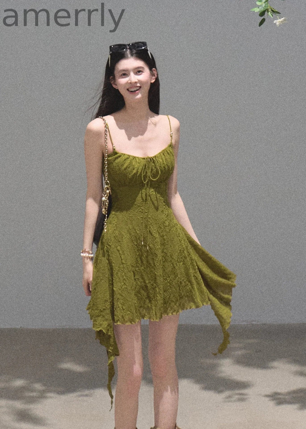 Garden Path Jacquard Fairy Mini Dress