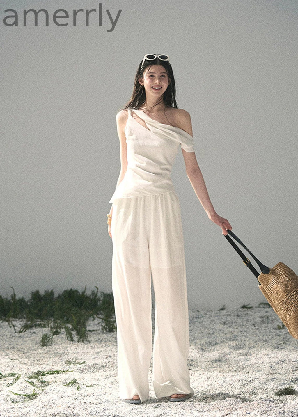 Cloud Drape Minimalist Two-Piece Set