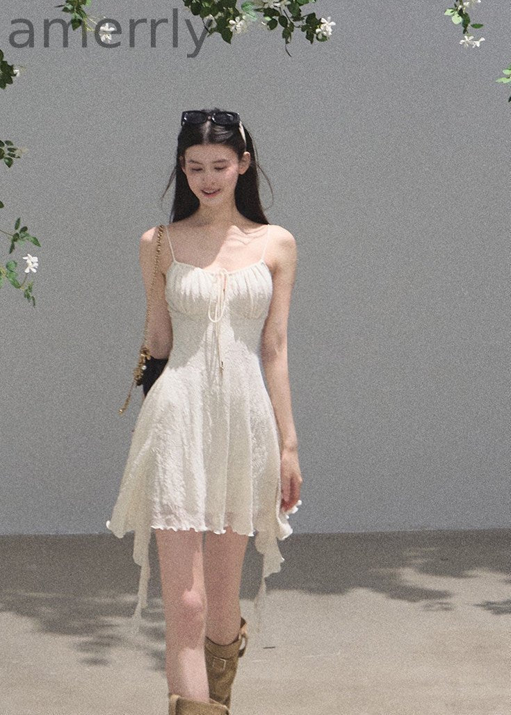 Garden Path Jacquard Fairy Mini Dress