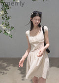 Days of Light Lace Waist Maxi Dress