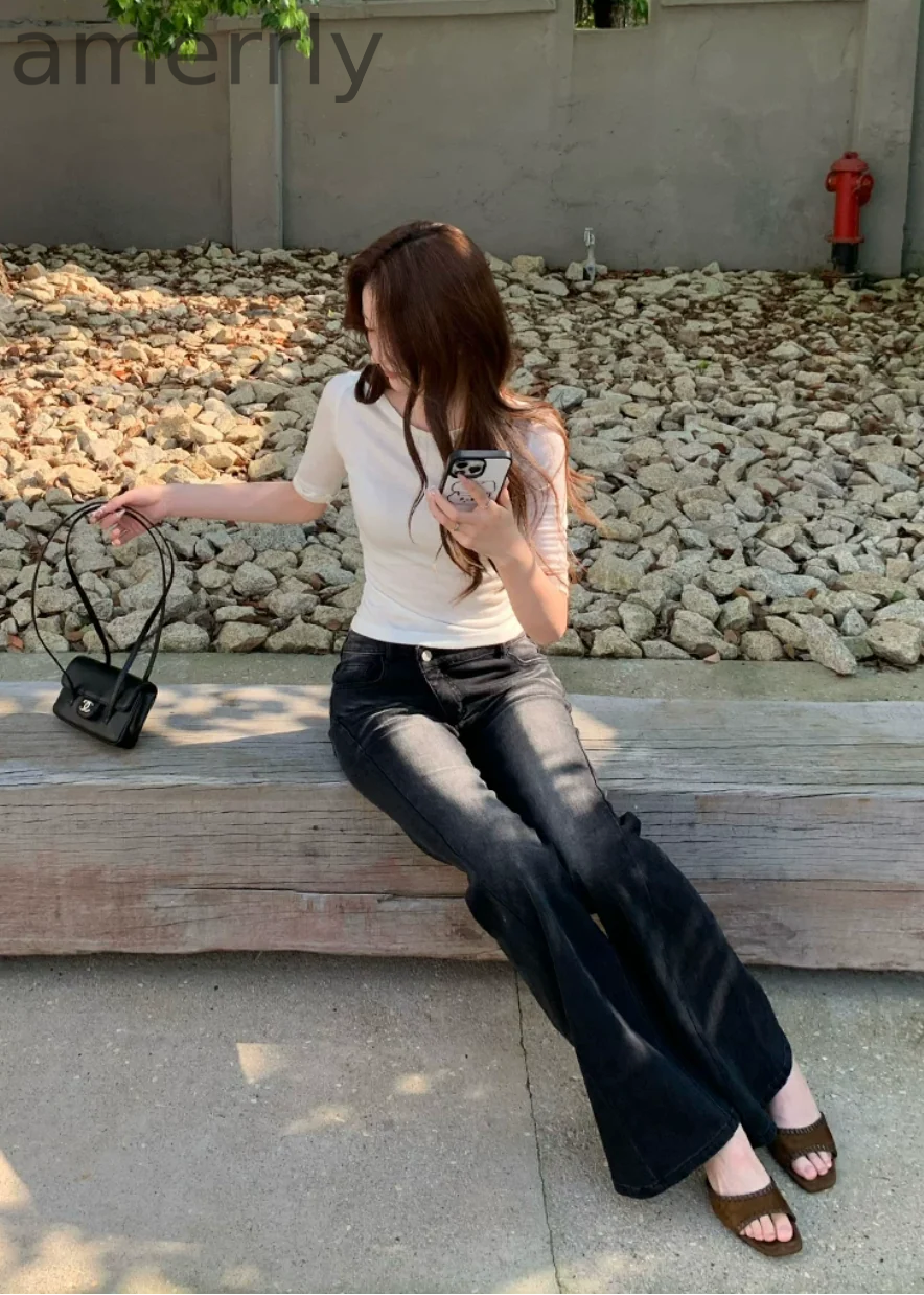 Minimal Off-Shoulder Knit Top