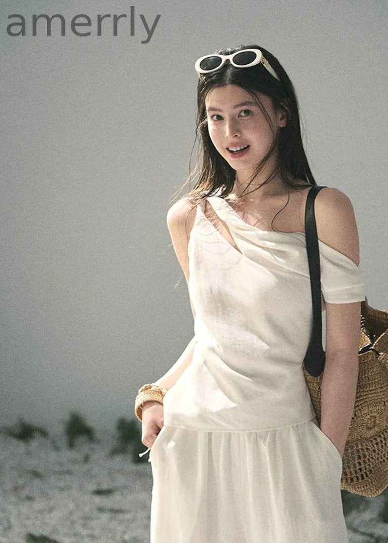 Cloud Drape Minimalist Two-Piece Set