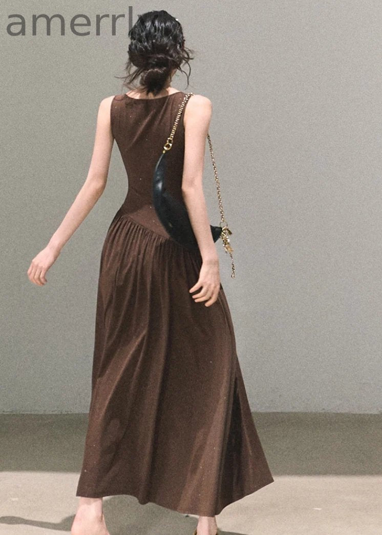 Sunset Light Lace-Waist Dress